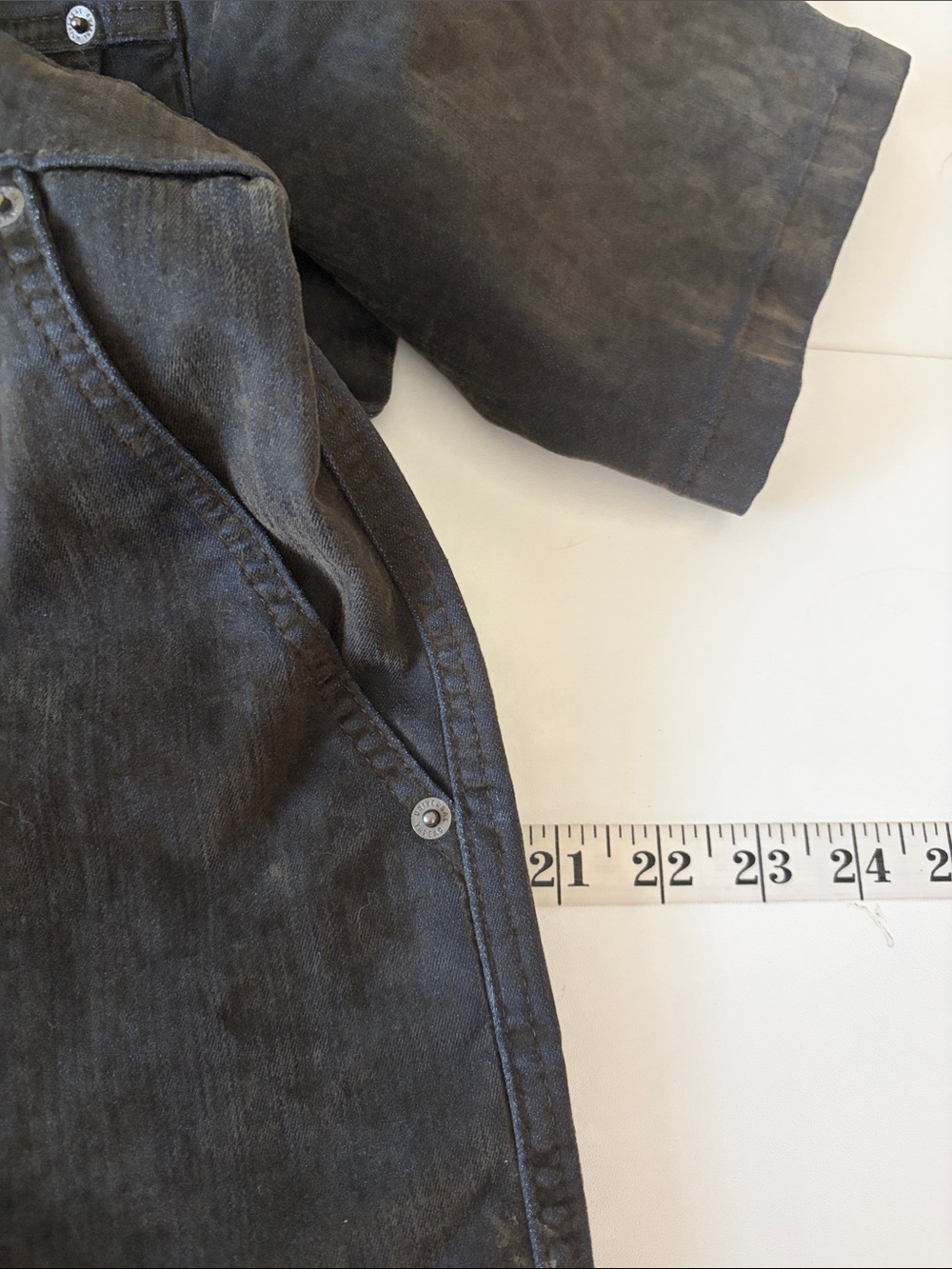 NWT Universal Thread Olive Green Mineral Wash Utility Mechanic Coveralls Size 10 - Picture 9 of 11